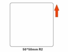 BAZAR - Niimbot štítky R 50x50mm 150ks White pro B21, B21S, B3S, B1 - Poškozený obal (Komplet)