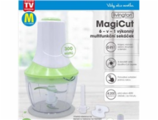 BAZAR - Livington MagiCut - 6v1 výkonný multifunkční sekáček - Poškozený obal (Komplet)
