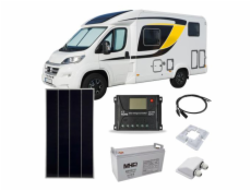 Solární set Karavan 180 PWM 120Ah baterie