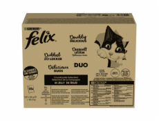 PURINA Felix Fantastic Duo Mix Countryside - mokré krmivo pro kočky - 120x85g