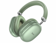 Hoco W35 Max Joy Bezdrátová náhlavní souprava Bluetooth do uší Zelená