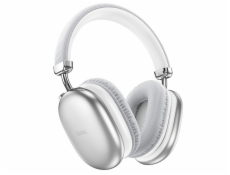 Hoco W35 Max Joy Bezdrátová náhlavní souprava Bluetooth do uší Silver