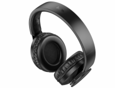 Hoco W45 Enjoy Bezdrátová náhlavní souprava Bluetooth do uší černá