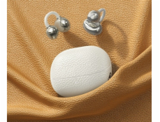 Hoco EA5 DUKE III Bezdrátová náhlavní souprava s otevřenými uchy pro připojení k internetu/hudbě Bluetooth Bílá