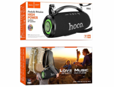 HOCO HA4 Surge Přenosný reproduktor Blutooth/ FM/ TF karta/ paměťové zařízení USB/ AUX 2 x 20 W černý