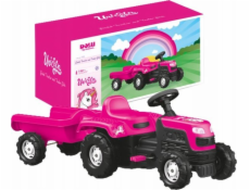 Dolu DOLU Unicorn šlapací traktor s přívěsem 2508