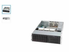 SUPERMICRO 3U chassis 8x 3,5  HS SAS/SATA, 2x 5,25 , slimDVD, 2x920W (80+titanium)