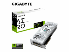 GIGABYTE VGA NVIDIA GeForce RTX 5070 AERO OC 12G, 12G GDDR7, 3xDP, 1xHDMI