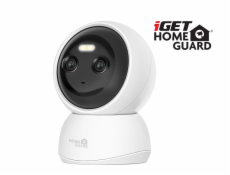 iGET HGWIP222 - WiFi Dual Lens 2K IP kamera s LED + IR nočním viděním, zvuk, otočná, CZ aplikace