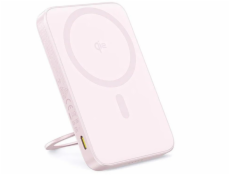 Bezdrátová powerbanka Baseus PicoGo Qi2 5000mAh, 20W růžová