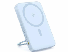 Bezdrátová powerbanka Baseus PicoGo Qi2 5000mAh, 20W modrá