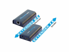 XtendLan HDMI přenos po LAN, vysílač a přijímač, UDP/Multicast, 100Mbps@1080p