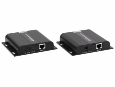 XtendLan HDMI přenos po LAN, vysílač a přijímač, UDP/Multicast, 4k/2k/1080p, s IR přenosem ovládání, cena za pár