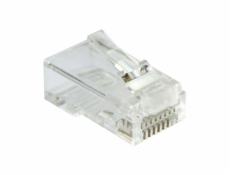 XtendLan Konektor RJ45 CAT6 UTP, EZ type, drát, balení 100ks