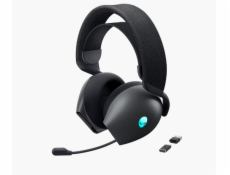 DELL bezdrátová náhlavní souprava  AW725H/ Wireless gaming Tri - mode Headset/ sluchátka + mikrofon/ černá