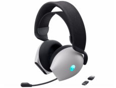 Alienware Tri-Mode Wireless Gaming Headset - AW725H (Lunar Light)