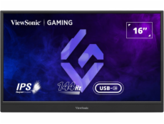 Viewsonic VX1654 16  přenosný herní IPS/1920x1080@144Hz/4,67ms/250cd/miniHDMI/2xUSB-C/Repro