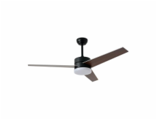 IMMAX NEO LITE VARIABLE SMART LED stropní svítidlo s ventilátorem 24W, Wi-Fi, TUYA, černo-hnědo-stříbrné