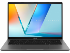 ASUS Vivobook S14 - Snapdragon X  X1 26 100/16GB/1TB SSD/14 /2,5K/IPS/2y PUR/Win 11 Home/šedá