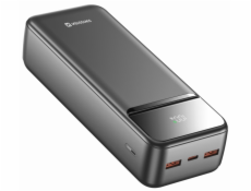 Swissten Power bank 30000 mAh POWER LINE II - černá