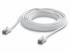 Ubiquiti UniFi Premium Patch Cable Outdoor 8m - Patch kabel, venkovní, Cat6A, bílý, 8m