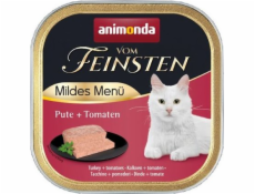ANIMONDA Vom Feinsten Adult Mildes Menü Turkey with tomatoes - mokré krmivo pro kočky - 100g