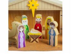 Bigjigs Toys Dřevěný Betlém