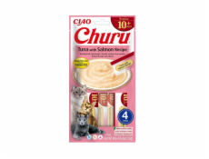 INABA CAT CHURU SENIOR TUNA WITH SALMON 4x14g (56g)