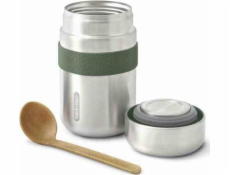 Černá & Blum ocelová termoska, olivová / černá + Blum