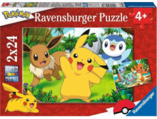 Kinderpuzzle Pikachu und seine Freunde