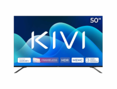 KIVI - 50 , UHD, Google Android TV, Black, 3840x2160, 60 Hz, , 2x10W, 70 kWh/1000h , BT5, HDMI ports 4