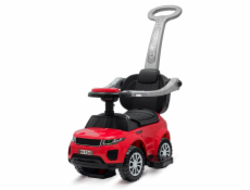 Dětské hrající odrážedlo s vodící tyčí SUV 3v1 Baby Mix Prime červené