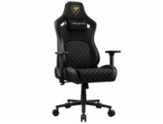 COUGAR herní židle DEFENSOR GOLD F (Tkaná látka) - černá/zlatá