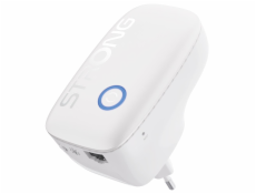 STRONG Dual Band opakovač 1200/ Wi-Fi standard 802.11a/b/g/n/ac/ 1200 Mbit/s/ 1x LAN/ 1x zásuvka/ noční světlo/ bílý