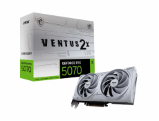 MSI GeForce RTX 5070 VENTUS 2X WHITE/OC/12GB/GDDR7