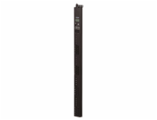Planet IPM-16230, IP vertikální ovládání 16x zásuvek 240V/10A, 0U Rack, LED+displej, 2 kaskádové porty, port pro senzor