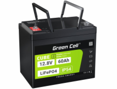 Green Cell Baterie CUBE LiFePO4 60Ah 12,8V 768Wh lithium-železo-fosfátová pro elektromotory, karavany, výtahy