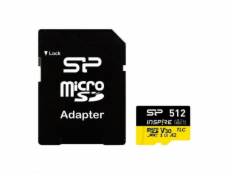 Silicon Power Paměťová karta Inspire 512 GB UHS-I U3 A2 V30 4K TLC microSDXC