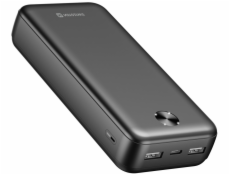 Swissten Power bank 20000 mAh WORX PRO - černá