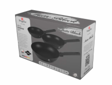 Sada pánví s titanovým povrchem 3 ks Matte Black Collection