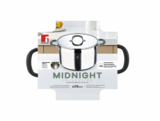 Hrnec s poklicí nerez MIDNIGHT 28 cm 9,5 litru BG-32129-MM