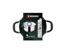 Kastrol s poklicí nerez MIDNIGHT 20 cm 2,3 litru BG-32082-MM