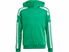 Adidas Dětská mikina Squadra 21 Hoody Youth zelená GP6432 116cm Adidas Dětská mikina Squadra 21 Hoody Youth zelená GP6432 116cm