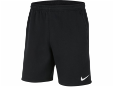 Nike Dětské fleecové kraťasy Park 20 CW6932 010 CW6932 010 černé XS (122-128 cm)