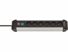 Brennenstuhl power strip BRENNENSTUHL POWER STRIP PREMIUM-ALU-LINE 6GN, 3M