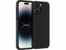 Pinit Pouzdro Set Pinit Dynamic + Emoji Pin pro iPhone 14 Pro 6.1 černé/černé s vzorem 3