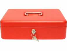 Metalplus Extra velká pokladní schránka červená (21535AS_RED) Metalplus Extra velká pokladní schránka červená (21535AS_RED)