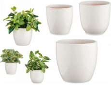 Ibergarden Sada nádobí z bílé hliny (3 kusy)