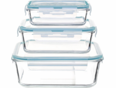 5five Sada skleněných nádob na potraviny