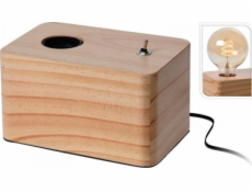 Atmosphera Stolní lampa Stolní lampa Atmosphera dřevo hnědá 40 W 220-240 V